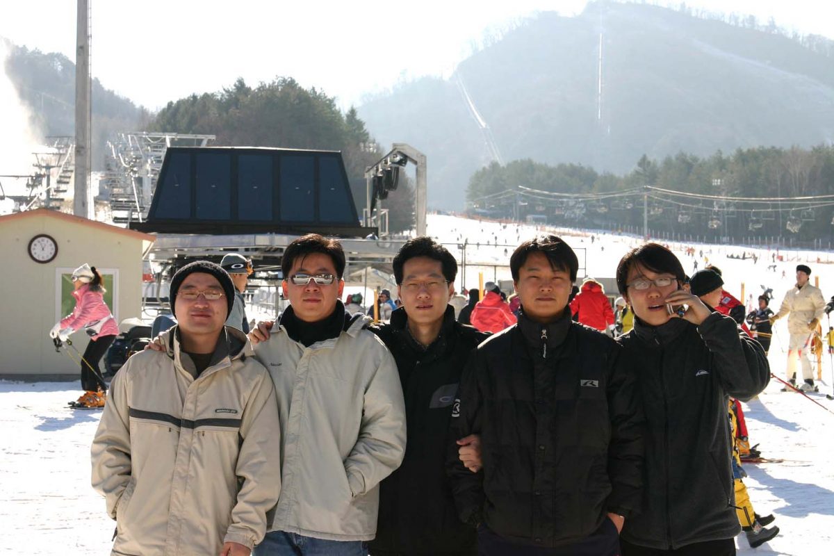 용평스키장에서 한컷 [유충원]