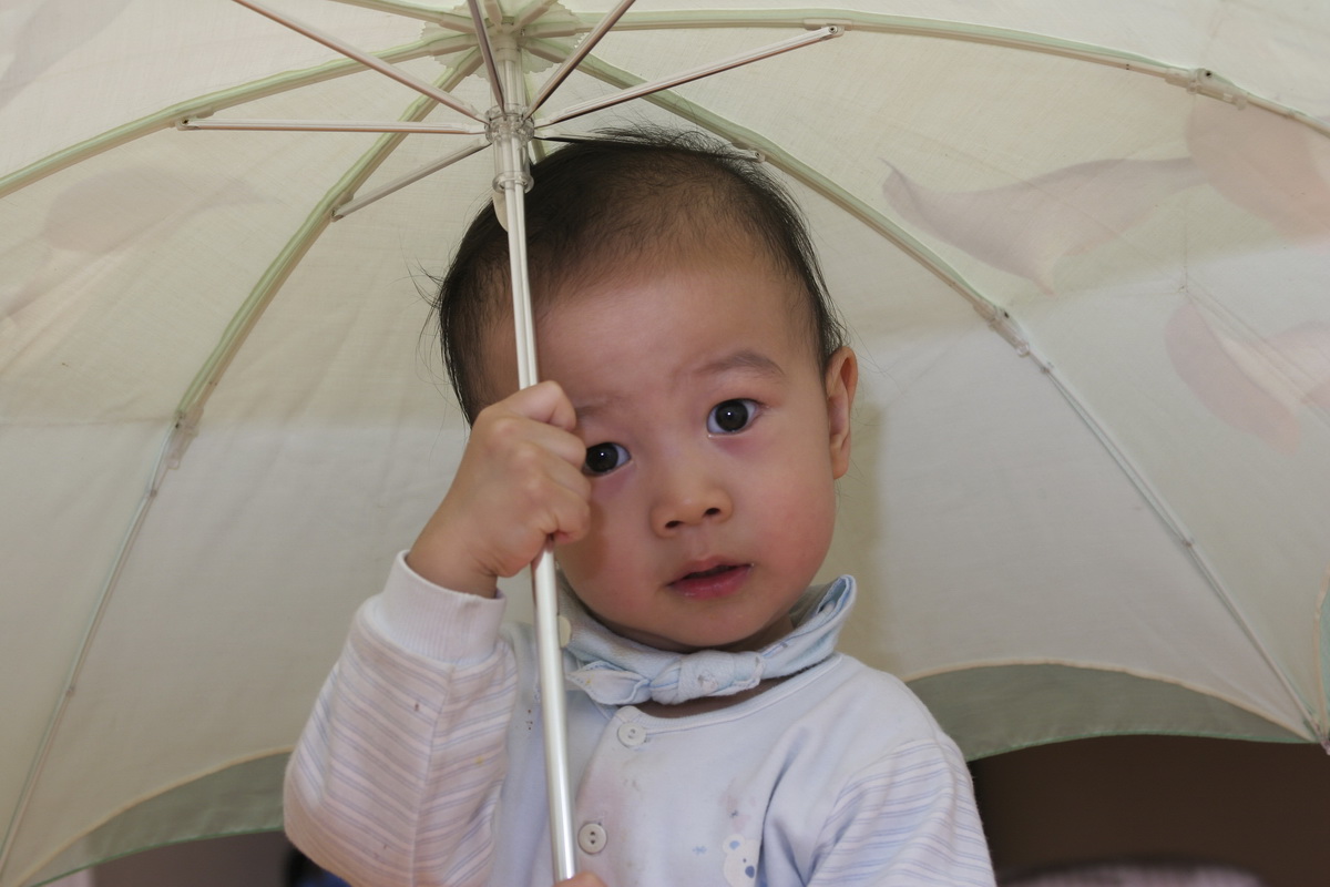 우산 속