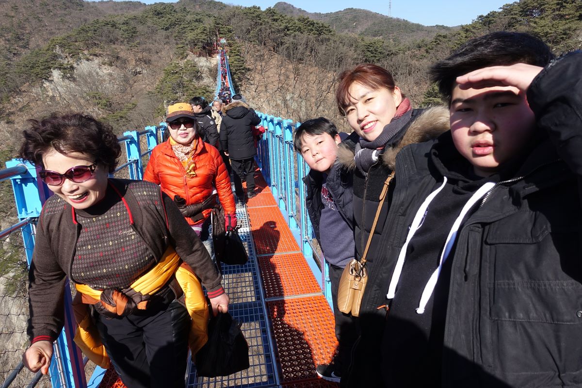 원주 소금산 출렁다리